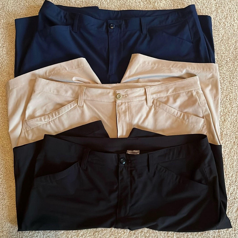 3 Pair Eddie Bauer Bermuda Shorts